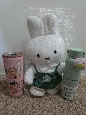 Exclusive Starbucks X Miffy Barista Plush - Large Size